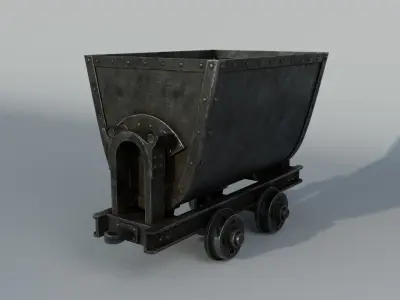 Mine props bundle 3D model