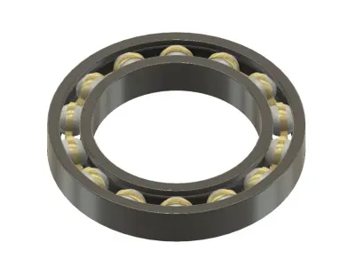 Ball Bearing 3D model by arcaero