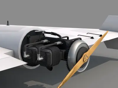 Drone shahed 136 3D model