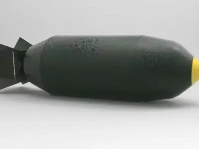 Avia Bomb Low-poly 3D model