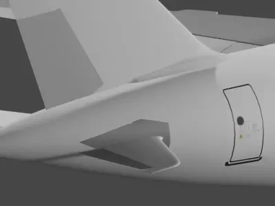 Airbus A320 3D Model 3D model