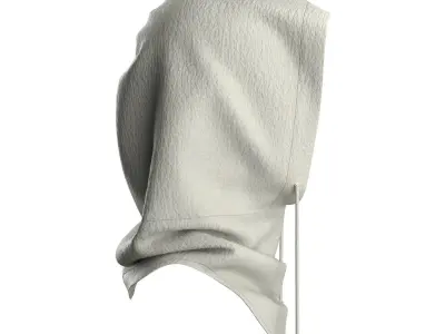 Grey Balaclava 3D model