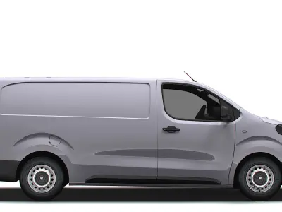 Fiat e Scudo Van L3 2024 3D model