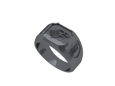 Eagle Ring 3D print model