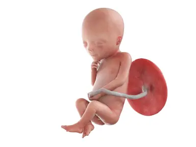 Fetus Anatomy Week 19 Static 3D model