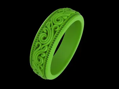 ornament ring 3D model