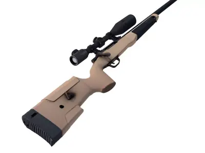 MLC 338 Sniper Rifle 3D model