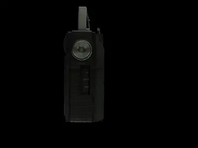 Vintage Radio 3D model shop