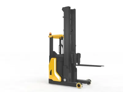 Reach Truck Stacker 3D model
