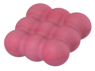 Exquisite Beach Resort Cushion 3D print model