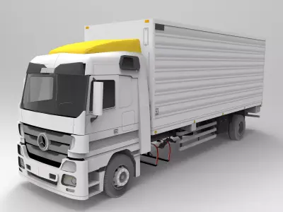 Box Truck 3D model purchase