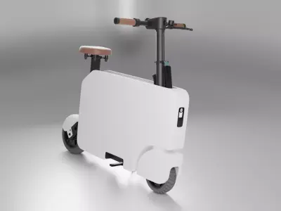 Motocompacto Honda 3D model