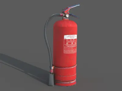 Fire extinguisher 3D model 21