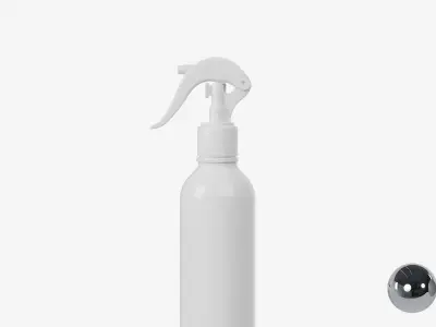 Cosmetic Spray Bottle  Low-poly 3D model