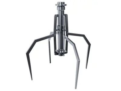 Metal Claw 21 with RIG Free 3D model