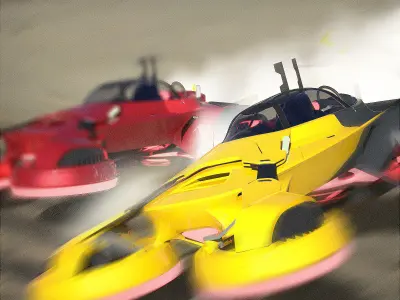 Hover Car 3D model