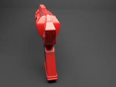 3D Blaster gun 3D print model