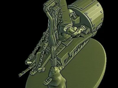 Ork deffkopta 3D print model