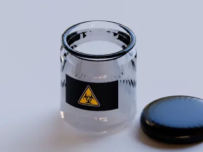 Acid jar 3D model