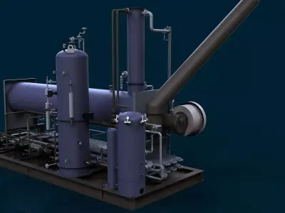 Regenaration skid Free 3D model