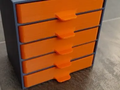 Parts Tray Drawers 3D print model