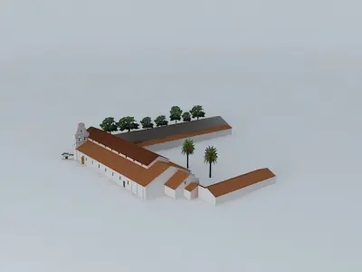 Catholic church Free 3D model