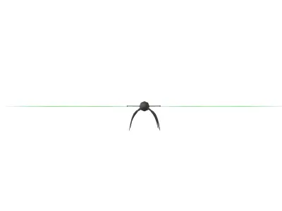 Butterfly v1 004 Low-poly 3D model