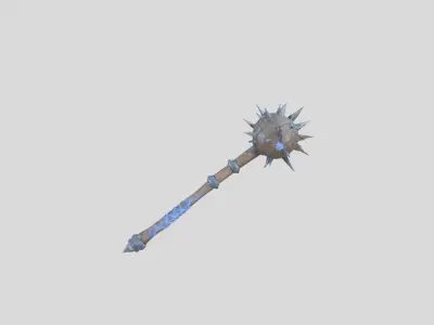 Weapon Futuristic Sci-Fi 3D Model Low-poly 3D model