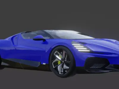 Bugatti Mistral 3D model