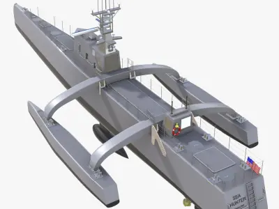 Sea Hunter ACTUV 3D model