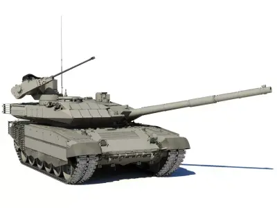 T-90M military tank 3D model