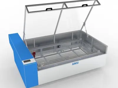 CO2 LASER MACHINE 3D model