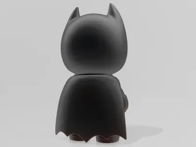 Chibi Batman 3D Model 3D model