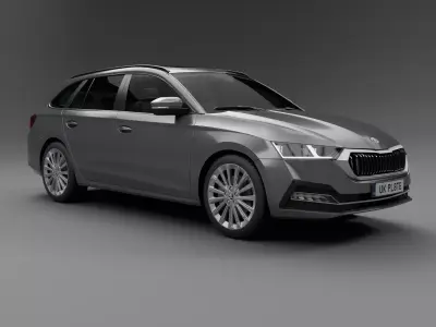 Skoda Octavia Combi Free 3D model