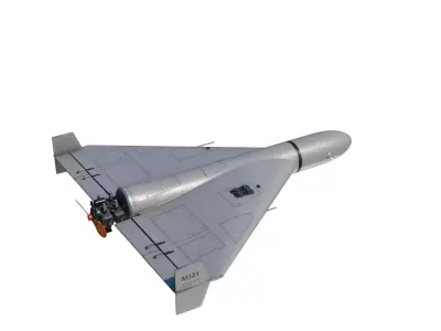 Shahed-136 Kamikaze Drone Geranium-2 Iran UAV Drone 3D model