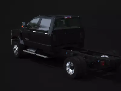 Chevrolet Silverado 5500HD Crew Cab 3D model