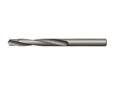 Broca Escalonada Step Drill dia 6 x 80 e 5 x 8 3D model