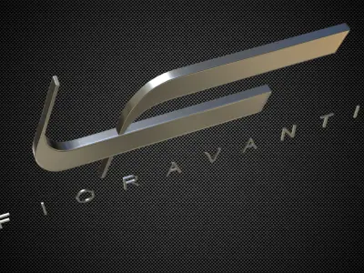fioravanti logo 3D model