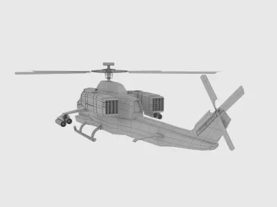 Apatche Helocopter 3D model