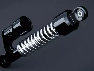 Suspension-Shock Absorber 3D model
