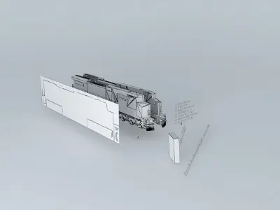 How to Make a Dash 9 Stage 4 Free 3D model
