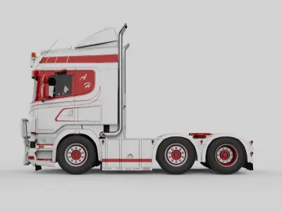 Transports Hervouin Truck 3D model