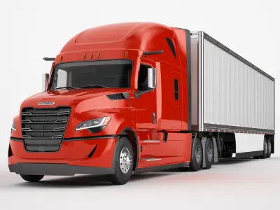  Freightliner Cascadia 2025 Truck Trailer 02 