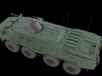 BTR-80 3D model purchase