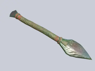 Mayan weapon collection 3D Model Pack