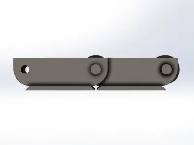 Corrente Tracionadora Tractor Chain 3D model