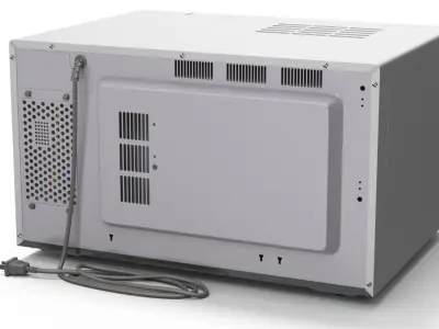 Microwave Ovens Generic Collection 2 3D model