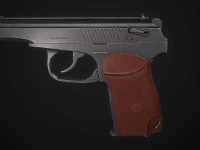 PM Game-Ready 3D Model Low-poly 3D model