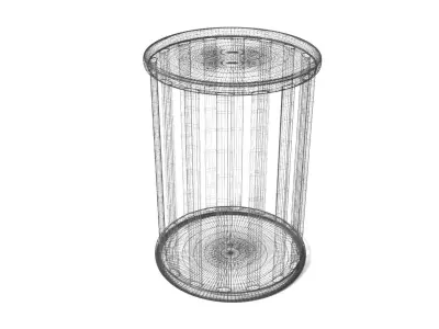 Cage model 3D model