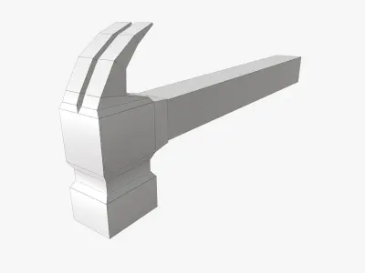 Hammer Pack Low-poly 3D model purchase